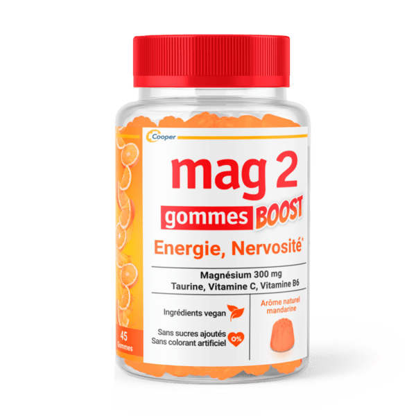 Gommes BOOST nervosité fatigue Complément alimentaire magnésium 45 gommes 3