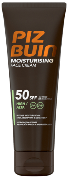 Piz Buin Crema Facial Hidratante Diaria SPF50 50 ml