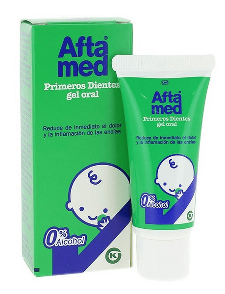 Kern Pharma Aftamed Gel Oral Primeros Dientes 15 ml