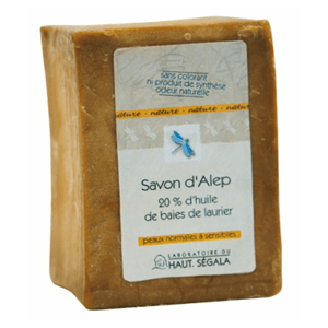Haut-Ségala Savon d'Alep 20% Huile de Baies de Laurier 200g 4