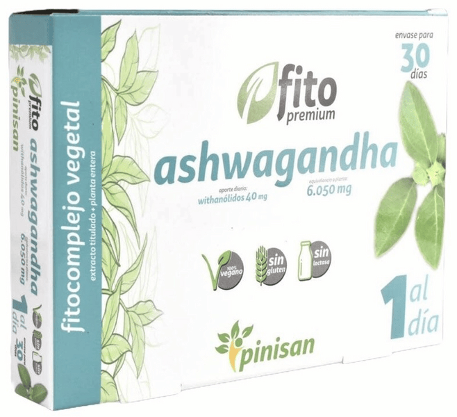 Pinisan Fitopremium Ashwagandha 30 Cápsulas