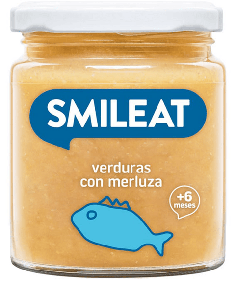 Smileat Tarrito De Verduras Con Merluza Eco +6M 230 Gr