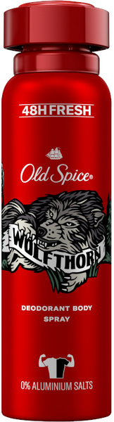 Old Spice Wolfthorn Desodorante Hombre Spray 150 Ml