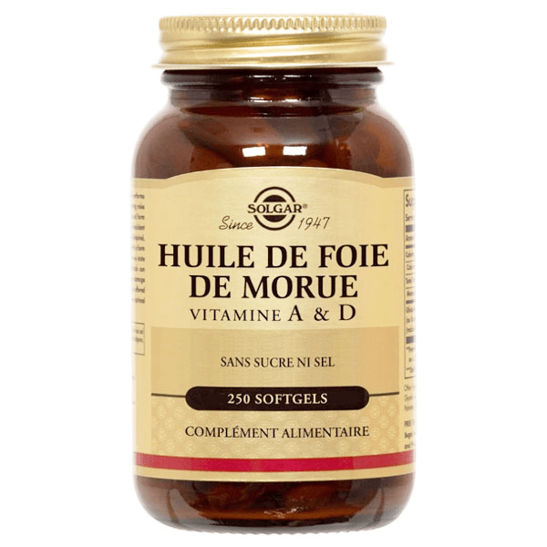 Huile de foie de Morue 250 Softgels 2