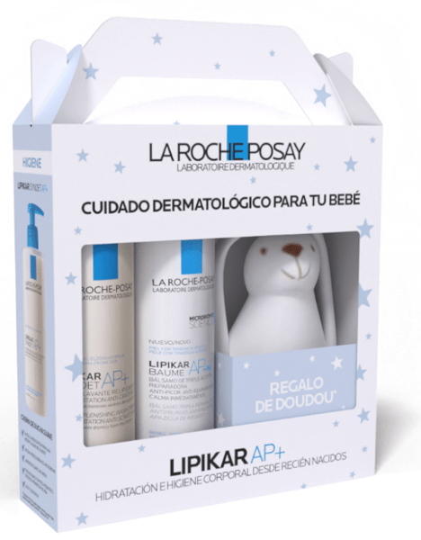 La Roche Posay Lipikar AP+ Crema Ducha 400 ml + Bálsamo 400 ml + Doudou
