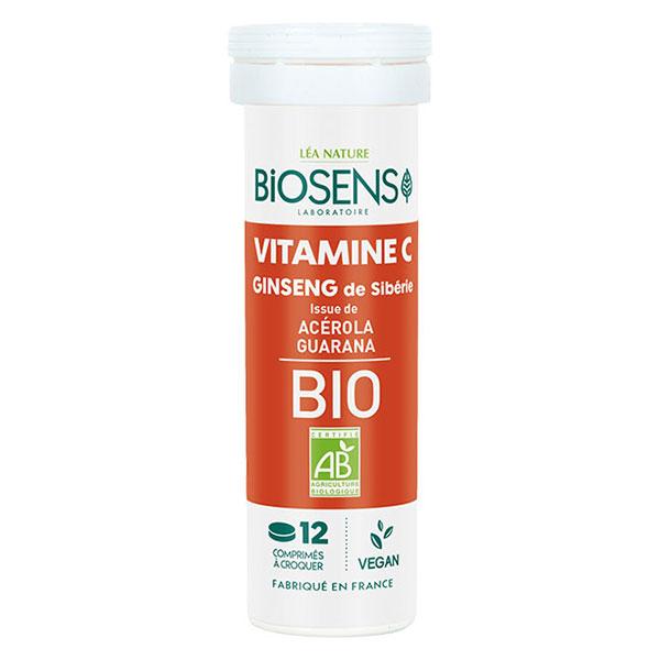 Vitamine C et Ginseng Bio 24 comprimés