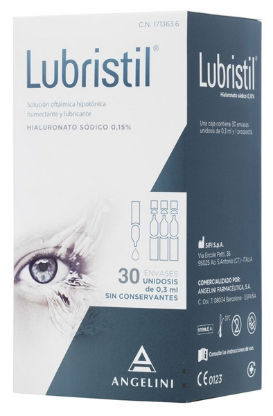 Lubristil Solución Oftálmica Lubricante 30 Uds