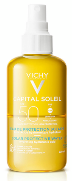 Vichy Capital Soleil Agua De Protección Solar SPF50 200 Ml