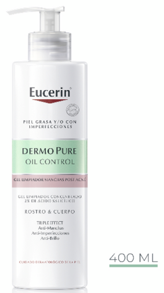 Eucerin DermoPure Gel Limpiador Triple Efecto 400 Ml