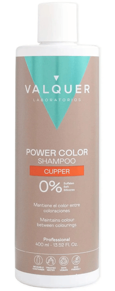 Valquer Laboratorios Valquer Power Color Champú Cobre 400 Ml