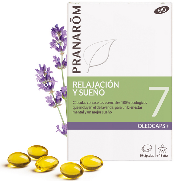 Pranarom Oleocaps+ 7 Relajación Y Sueño Bio 30 Cápsulas