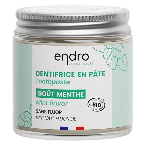 Dentifrice Menthe 100% d’origine naturelle texture pâte pot 185gr