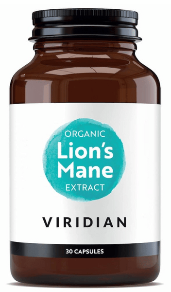 Viridian Verde Melena De León Organica Extracto 30 Cápsulas Vegetales