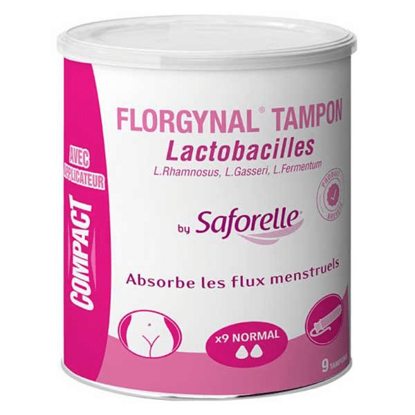 Protections Tampon Florgynal Probiotique Normal Avec Applicateur 9 unités 4