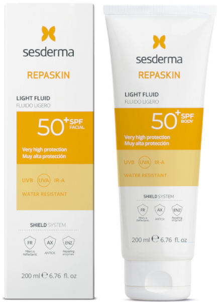 Sesderma Repaskin Fluido Ligero SPF50 200 Ml