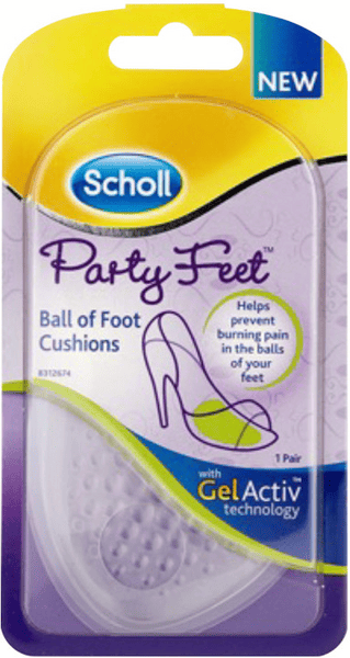 Scholl Party Feet Almohadillas Plantares 2 uds