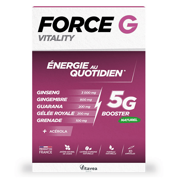Force G Vitality Energie au Quotidien 10 ampoules 3