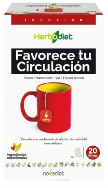 Novadiet Herbodiet Favorece Circulación 20 Filtros