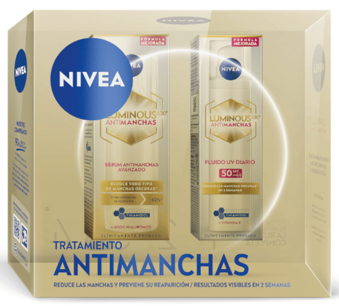 Nivea Crema Pack Luminous Antimanchas Tratamiento Avanzado