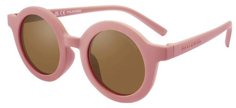 Grech & Co Gafas De Sol Flexibles Polarizadas Round Blush Bloom 18m-8 Años