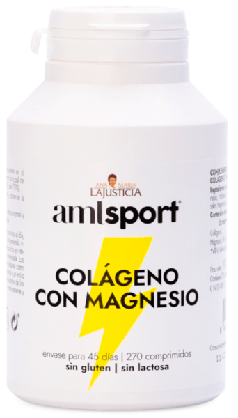 Ana Maria Lajusticia Amlsport Colágeno con Magnesio 270 Comprimidos