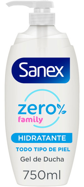 Sanex Zero% Gel De Ducha Familia 750 Ml