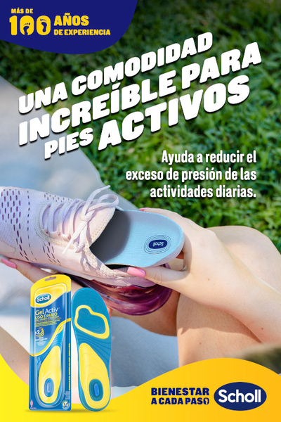 Scholl Plantillas Gel Activ Mujer 1 Par (Talla 35,5-40,5)