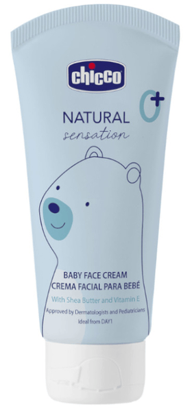 Chicco Crema Facial Natural Sensation +0m 50 ml