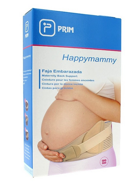 Primspine Mammy Faja Lumbar Talla Única Embarazada Beige 1 Unidad