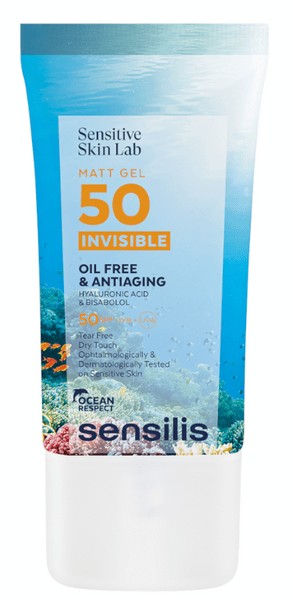 Sensilis Azul Matt Gel Spf 50 Invisible 40 Ml - Imagen 4