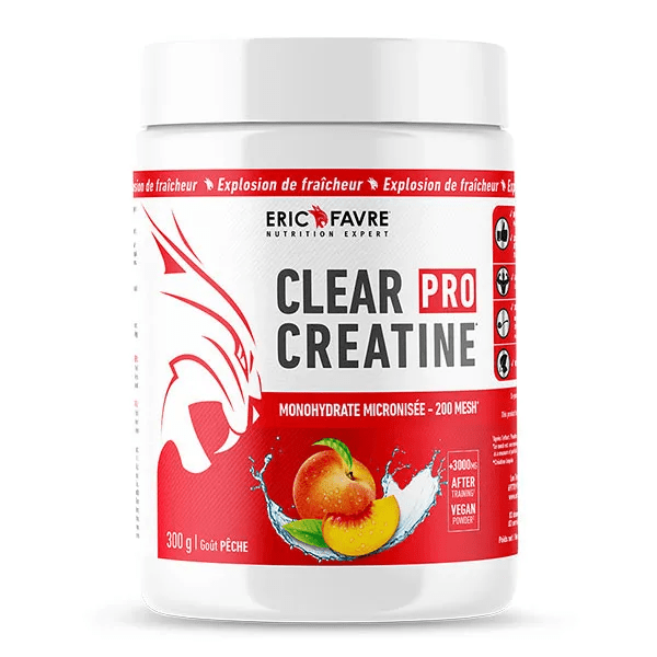 Clear creatine pêche 300g