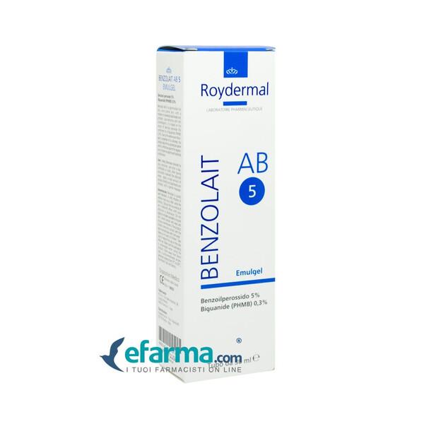 Benzolait AB5 Emulgel Trattamento Pelli Grasse e Tendenza Acneica