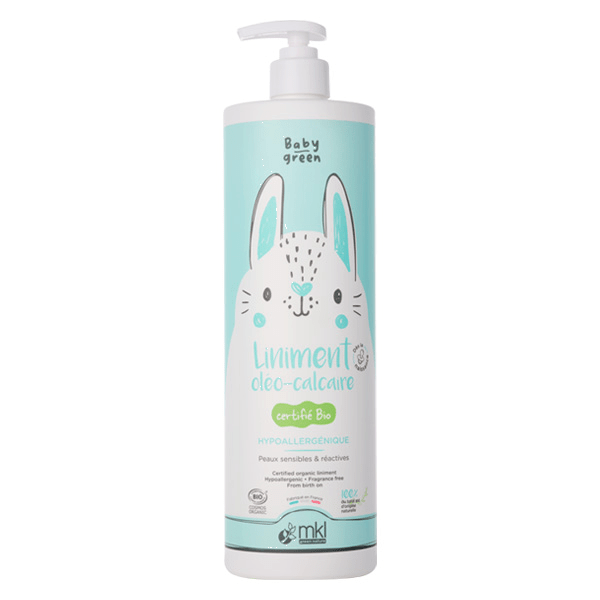 Baby Green Liniment Oleo-calcaire Bio 900ml 4