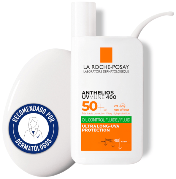 La Roche Posay Anthelios UV-MUNE 400 Oil Control Protector Solar Facial SPF50+ 50 ml