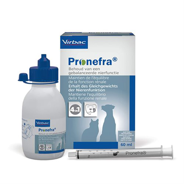 Virbac Pronefra pour chien et chat 2 x 60 ml