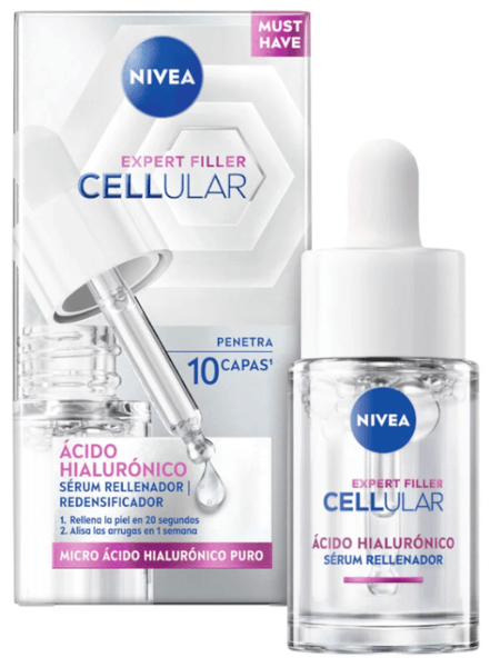 Nivea Cellular Expert Filler Sérum Rellenador Ácido Hialurónico 15 ml