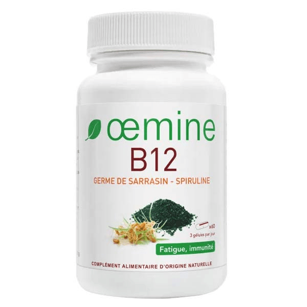 B12 Germe de Sarrasin Spiruline 60 gélules 3