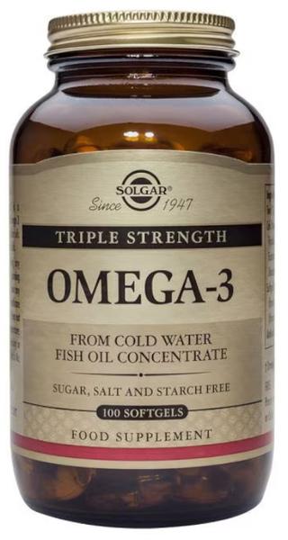 Imagen de Solgar Omega-3 Triple Concentración 100 cápsulas en OfertitasTOP