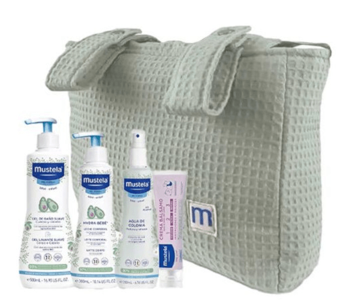 Mustela Bolsa Carrito Menta 4 Productos de Higiene