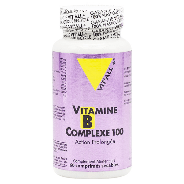 Vitamine B Complexe 100 60 comprimés sécables 2