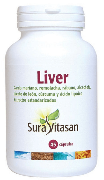 Sura Vitasan Liver 45 Cápsulas