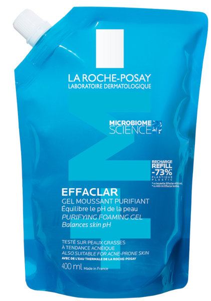 La Roche Posay Effaclar +M Gel Purificante Recarga 400 Ml