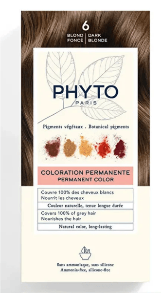 Phyto Color Tinte De Pelo Sin Amoníaco Tono 6 Dark Blonde 1 Ud - Imagen 4