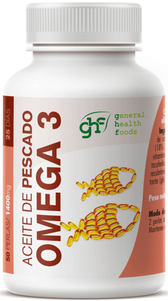 GHF Aceite de Pescado Omega 3 50 Perlas