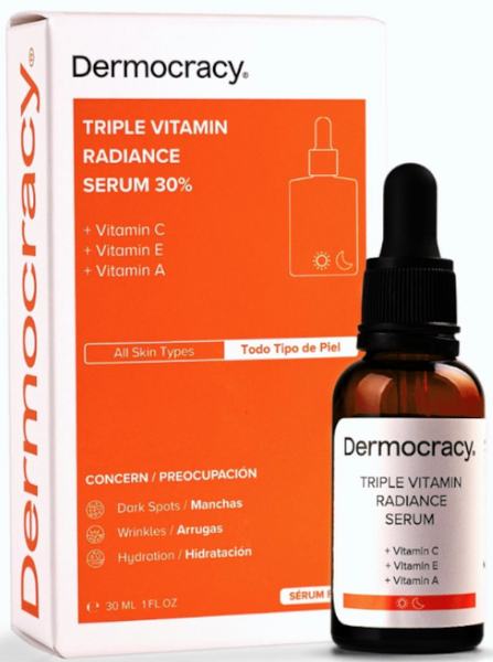 Dermocracy 30% Vitamina C + Vitamina E + Vitamina A 30 Ml