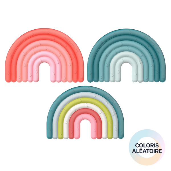 Anneau de Dentition Silicone Étape 1 Arc en Ciel 2