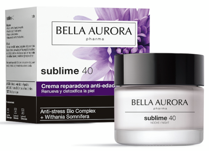 Bella Aurora Sublime 40 Crema De Noche 50 Ml