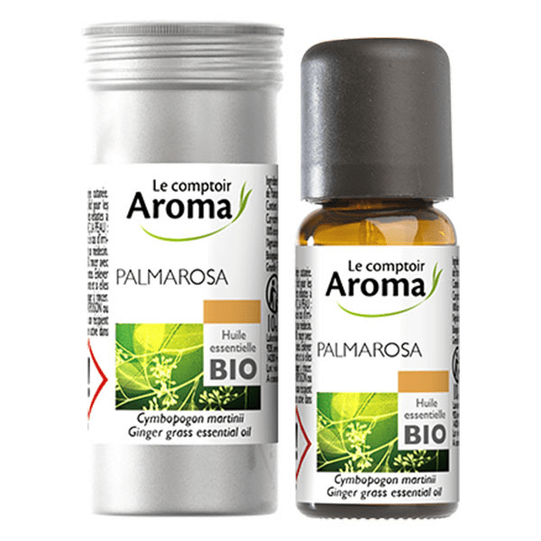 Huile Essentielle Palmarosa Certifiée Bio 10ml 3