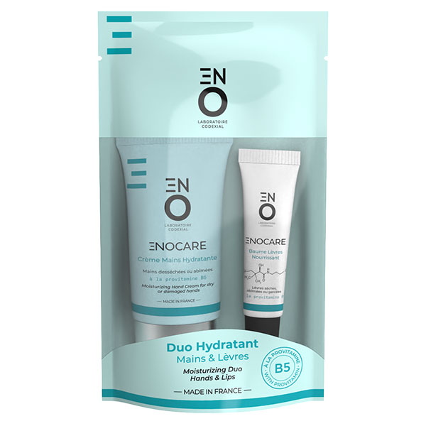 ENOCARE Crème Mains + Baume Lèvres Nourrissant Duo