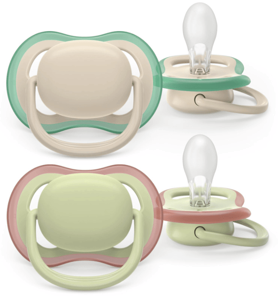Avent Philips Scf087/16 Chupete Ultra Air Colours Of Nature 6-18M 2 Uds